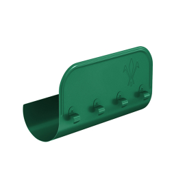 Ограничитель перелива прямой Aquasystem  PURAL RAL 6005 для системы D 150/100, 0,4 м