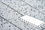 Плитка тротуарная Готика, City Granite FINERRO, Плита, Грис Парга, 1000*500*80 мм