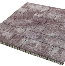 Плитка тротуарная SteinRus Инсбрук Тироль Б.4.Псм.6 Native, ColorMix Мокко, толщина 60 мм
