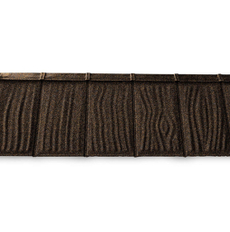Композитная черепица рядовая Metrotile IShake Ironbark