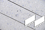 Плитка тротуарная Готика, City Granite FINO, Плита AI, Мансуровский, 700*500*80 мм