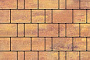 Плитка тротуарная SteinRus Bergamo А.6.Псм.4 гладкая, ColorMix Бромо, толщина 40 мм