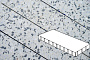 Плитка тротуарная Готика, Granite FINO, Плита, Грис Парга, 1000*500*80 мм