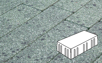 Плитка тротуарная Готика, Granite FINERRO, Скада без фаски, Порфир, 225*150*100 мм