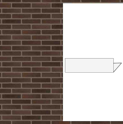 Гибкий кирпич StoCleyer Brick, угловой элемент 4/4 lintel, 11720 коричневый, NF