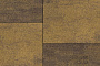 Плитка тротуарная Квадрум Б.7.К.8 Листопад гранит Янтарь 600*600*80 мм