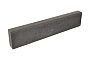 Тротуарный бордюр Меликонполар БР 100.20.8 черный, полный прокрас, 1000*200*80 мм