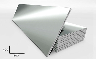Керамогранитная плита Faveker GA20 для НФС, Metalizado, 800*400*20 мм