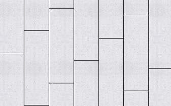 Плитка тротуарная Прямоугольник (Ла-Линия) Б.12.П.8 Стоунмикс белый, 750*250*80 мм