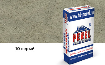 Цветная кладочная смесь Perel VL 0210 серый, 25 кг