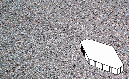 Плитка тротуарная Готика, Granite FINERRO, Зарядье без фаски, Белла Уайт, 600*400*100 мм