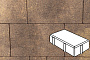 Плитка тротуарная Готика Natur, Брусчатка Б.2.П.6, Тиманфайя, 200*100*60 мм