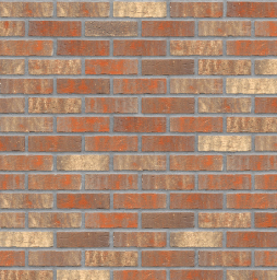 Текстура KING KLINKER OLD CASTLE HF16 bestille wall, серый шов