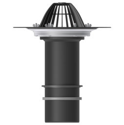 Надставной элемент Termoclip тип НЭ-М с обжимным фланцем, 125*340 мм