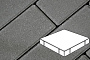 Плитка тротуарная Готика Profi, Квадрат, серый, полный прокрас, с/ц, 600*600*80 мм