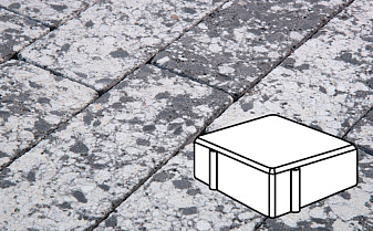 Плитка тротуарная Готика, City Granite FINERRO, Квадрат В.1.К.10/Г.1.К.10, Диорит, 100*100*100 мм