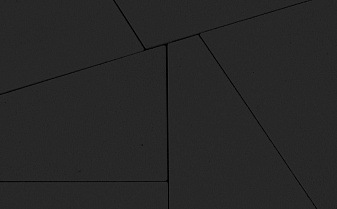 Плитка тротуарная Оригами Б.4.Фсм.8 Стоунмикс черный