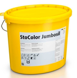 Фасадная матовая силиконовая краска StoColor Jumbosil getont, колеруемая С1, 15 л