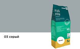 Сухая затирочная смесь strasser FUG FFM для широких швов 03 серый, 5 кг