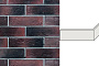 Угловой декоративный кирпич для навесных вентилируемых фасадов правый White Hills Норвич брик, цвет F371-45