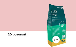 Сухая затирочная смесь strasser FUG FFC для узких швов 20 розовый, 2 кг