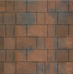 Плитка тротуарная SteinRus Новый город Б.7.Фсм.6, гладкая, ColorMix Штайнрус, толщина 60 мм