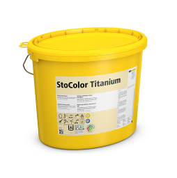 Интерьерная краска StoColor Titanium weiss, белая, 15 л