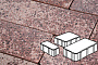 Плитка тротуарная Готика, City Granite FINO, Новый Город, Сансет, 260/160/100*160*80 мм