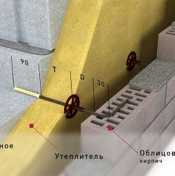Гнутая гибкая связь Гален БПА-Г 260-6-Газобетон для газо- и пенобетона, 6*260 мм