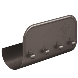 Ограничитель перелива прямой Aquasystem PURAL MATT RR 32 для системы 150/100, 0,4 м