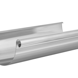 Водосточный желоб Aquasystem оцинкованная сталь для системы D 125/90, 3 м