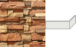 Облицовочный камень White Hills Уайт Клиффс угловой элемент цвет 150-55