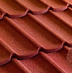 Композитная черепица рядовая Metrotile Mistral Red