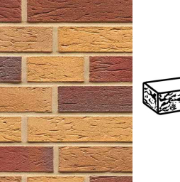 Кирпич клинкерный Muhr 19 Rubinbeige nuanciert готик, 240*115*52 мм по выгодной ценеКирпич клинкерный Muhr 19 Rubinbeige nuanciert готик, 240*115*52 мм