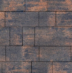 Плитка тротуарная SteinRus Инсбрук Тироль Б.4.Псм.6 Native, ColorMix Айвори, толщина 60 мм