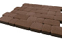 Плитка тротуарная SteinRus Инсбрук Альт А.1.Фсм.4, Old-age, коричневый, толщина 40 мм