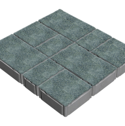 Плитка тротуарная SteinRus Старый город Берн Б.7.Фсм.6, Nature Stone, Виридиан, толщина 60 мм
