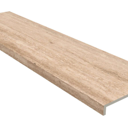 Ступень с прямым носиком Gres Aragon Marble Travertino Beige 1497*315*14 мм