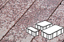 Плитка тротуарная Готика, Granite FINERRO, Новый Город, Сансет, 240/160/80*160*60 мм