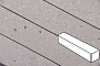 Плитка тротуарная Готика, Granite FINERRO, Ригель, Мансуровский, 360*80*100 мм