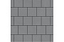 Плитка тротуарная SteinRus Валенсия Б.3.К.8, гладкая, серый, 300*300*80 мм