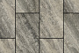 Плитка тротуарная Прямоугольник (Ла-Линия) Б.5.П.8 Листопад гладкий Антрацит 600*300*80 мм