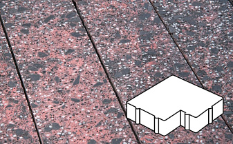 Плитка тротуарная Готика, Granite FINO, Калипсо, Дымовский, 200*200*60 мм