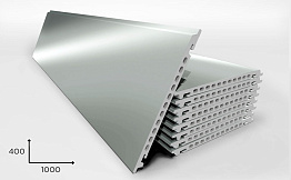 Керамогранитная плита Faveker GA16 для НФС, Metalizado, 1000*400*18 мм