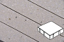 Плитка тротуарная Готика, Granite FINERRO, Квадрат без фаски, Мансуровский, 150*150*100 мм