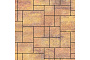 Плитка тротуарная SteinRus Инсбрук Альпен А.7.Псм.4, Native, ColorMix Бромо, толщина 40 мм