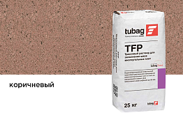 Трассовый раствор для заполнения швов многоугольных плит tubag TFP коричневый, 25 кг
