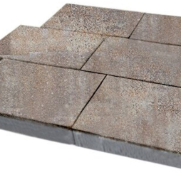 Плитка тротуарная SteinRus Парк Плейс Б.3.П.8 гладкая, ColorMix Берилл, 600*300*60 мм