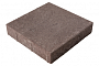 Плитка тротуарная Меликонполар Квадрат Б.1.К.6, темно-коричневый, 300*300*60 мм