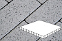 Плитка тротуарная Готика, City Granite FERRO, Плита, Белла Уайт, 1000*1000*100 мм